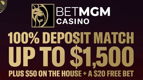 betmgm no deposit bonus